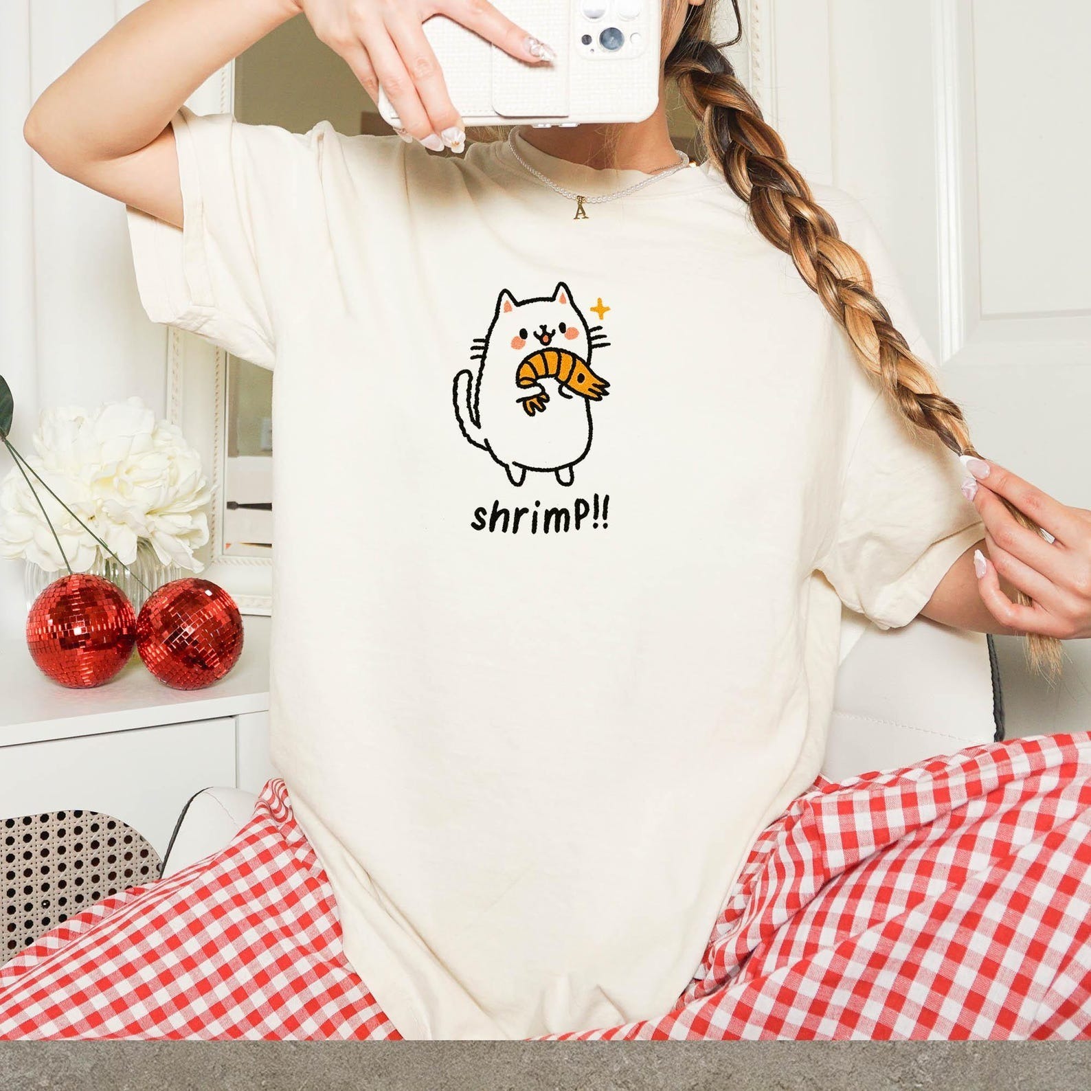 Funny Doodle Cat Shirt